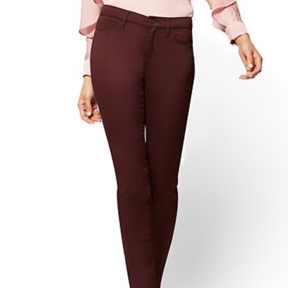 💢last one 💢 🍂🍁🍂 burgundy pants 🍂🍁🍂 - Picture 2 of 4